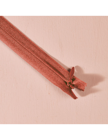 Onzichtbare sluiting Chesnut- Atelier Brunette