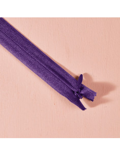 Onzichtbare sluiting Majestic Purple - Atelier Brunette