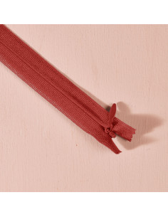 Onzichtbare sluiting Terracotta - Atelier Brunette