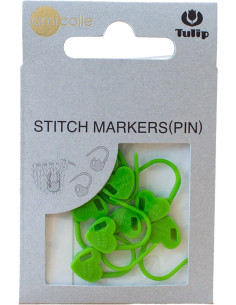 Vergrendelbare groene Tulip breimarkers