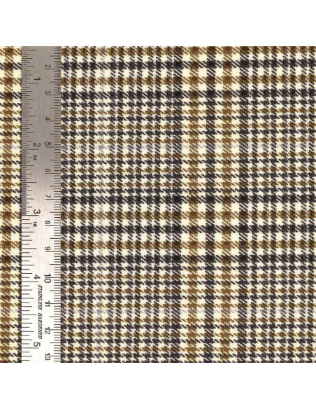 Prince de Galles jersey stof - Grote ruiten