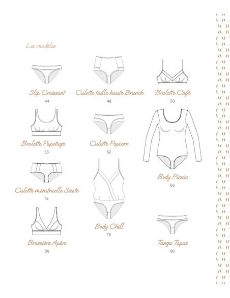 Boek om te leren je eigen comfortabele lingerie te naaien