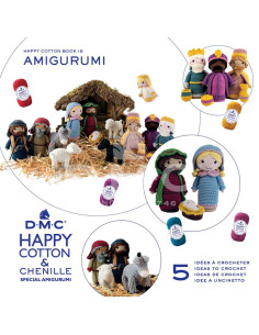 DMC happy cotton en chenille boekje speciaal voor amigurumi - 16