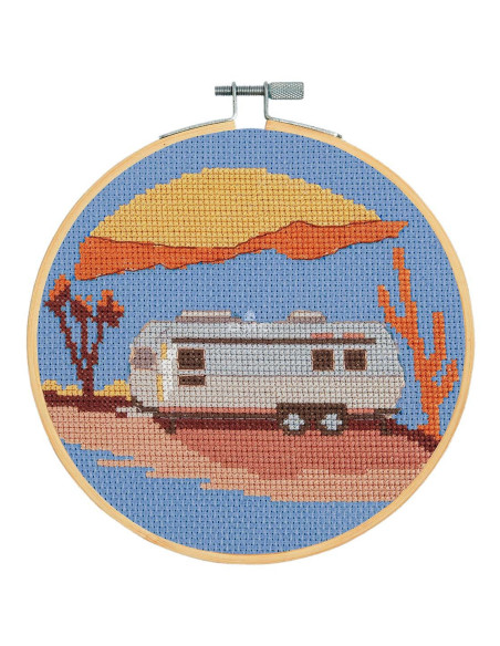 Kruissteek borduurpakket - Airstream