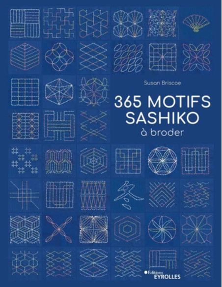 Boek 365 sashiko-patronen om te borduren