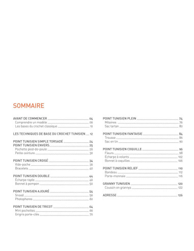 Boek de Tunesische haaksteek