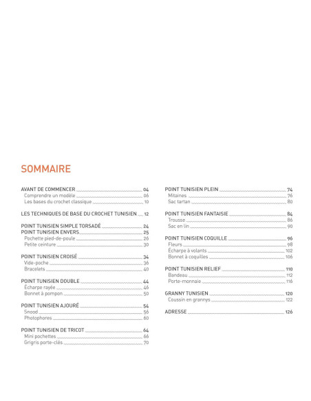 Boek de Tunesische haaksteek