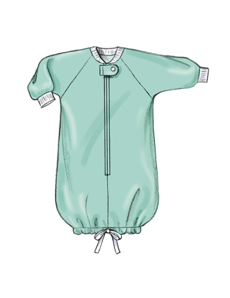 Patroon voor wikkeldekens - Butterick 6968
