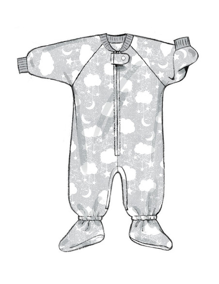 Patroon voor wikkeldekens - Butterick 6968