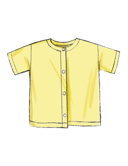 Patroon voor wikkeldekens - Butterick 6968