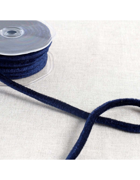 Fluwelen koord - Marineblauw