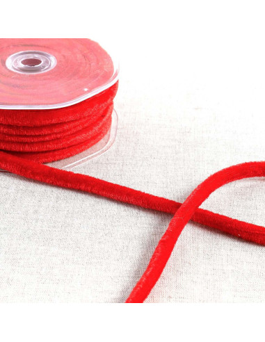Fluwelen koord - Rood