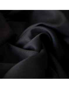 Zwarte drop viscose keperstof - Églantine & Zoé