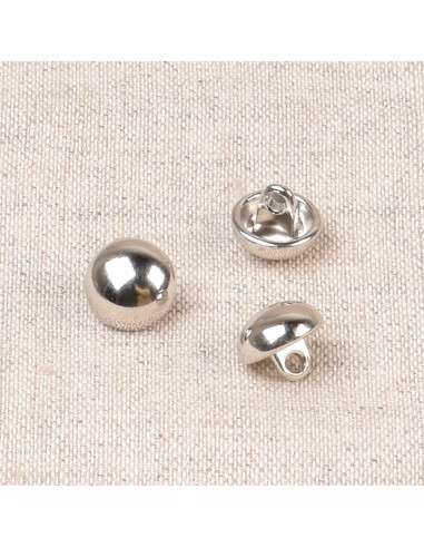 Metalen bolknop - Zilver