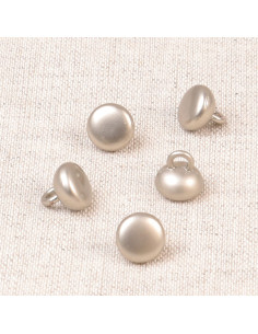 Chloé metalen knoop - Zilver