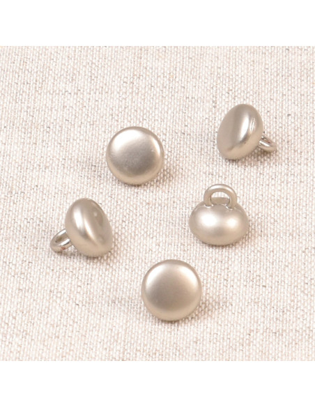 Chloé metalen knoop - Zilver