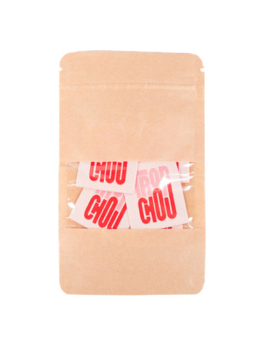Set van 5 geweven labels - Te schattig