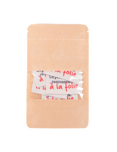 Set van 5 geweven labels - A la folie 2