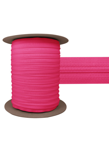 Nylon ritssluiting 3 mm YKK - Fuchsia