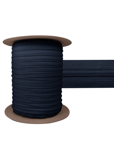 Nylon sluiting 3 mm YKK - Marineblauw