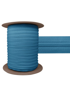 Nylon sluiting 3 mm YKK - Korenbloemblauw