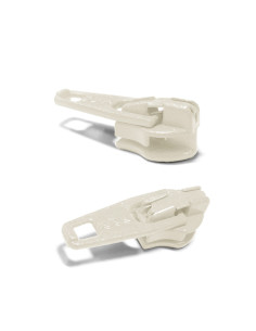 Cursor voor nylon sluiting 3 mm YKK - Ecru