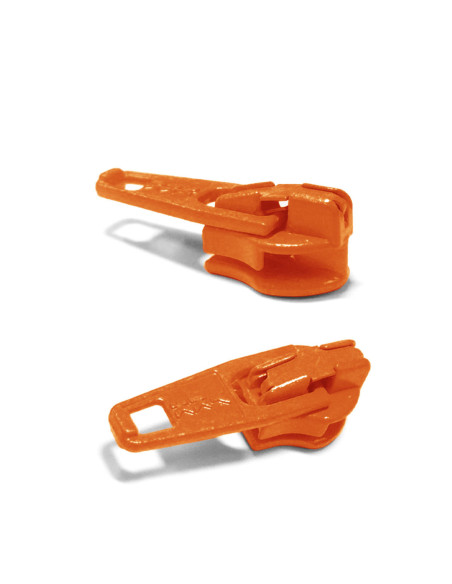 Cursor voor nylonrits 3 mm YKK - Oranje