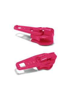 Cursor voor nylonrits 3 mm YKK - Fuchsia
