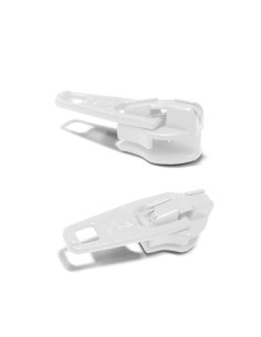Cursor voor nylonrits 3 mm YKK - Wit