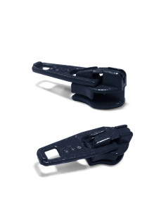 Cursor voor nylon sluiting 3 mm YKK - Marineblauw