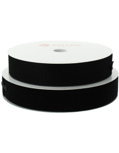 VELCRO® Merk naaibaar zwart 50 mm breed rol van 25 meter
