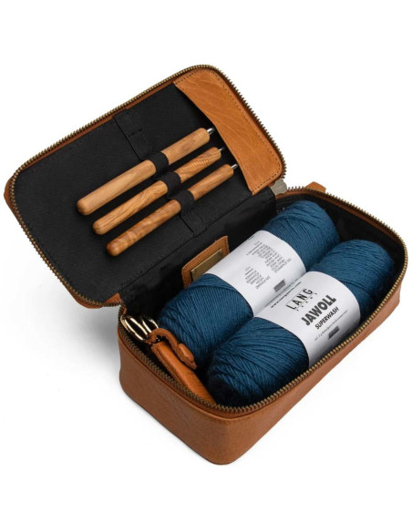 Doos voor breien en haken Muud Hope - Whisky