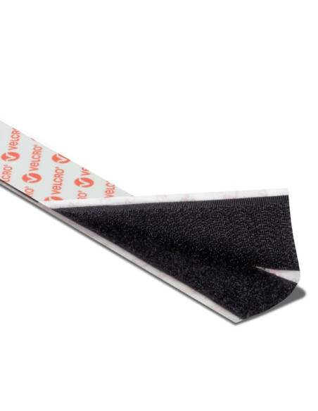 VELCRO® merk zwart klittenband 25 mm breed per meter