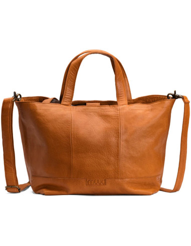 Mini shopper voor breien en haken Muud Hiba - Whisky