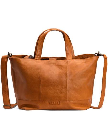 Mini shopper voor breien en haken Muud Hiba - Whisky
