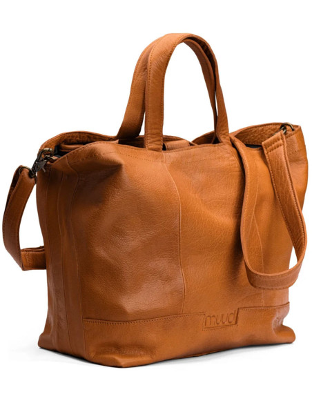 Mini shopper voor breien en haken Muud Hiba - Whisky