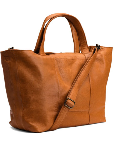 Mini shopper voor breien en haken Muud Hiba - Whisky