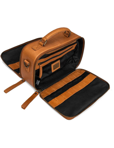 Tas voor breien en haken Muud Lilly Crossbody - Whisky