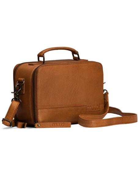 Tas voor breien en haken Muud Lilly Crossbody - Whisky