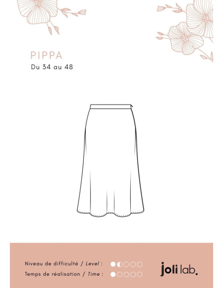 Pippa rok patroon - Joli Lab