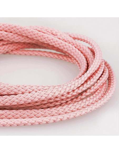 Platte koord anorak - Roze