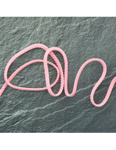 Platte koord anorak - Roze 2