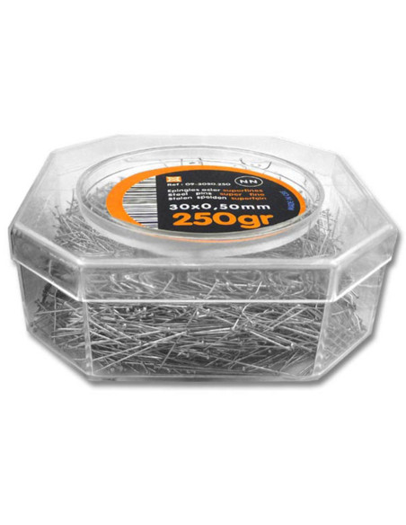 Doos van 250 gram superdunne spelden