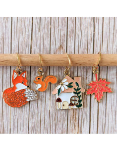 Set van 4 stekenmarkeerders - Herfst