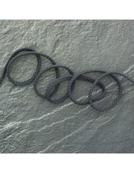 Cordelière platte anorak - Grijs