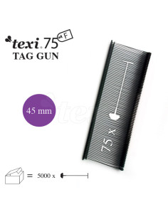 Set van 5000 nietjes voor Texi Fine pistool - Zwart