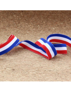 Driekleurig elastiek - 20 mm