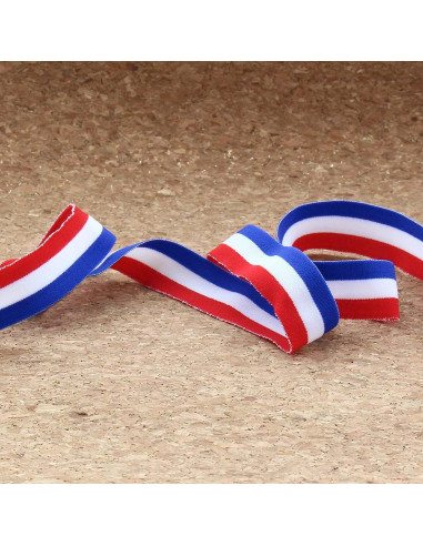 Driekleurig elastiek - 20 mm