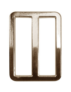 Premium metalen gesp - Lichtgoud 32 mm