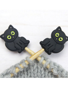 Zwarte kat breinaald stekenstoppers